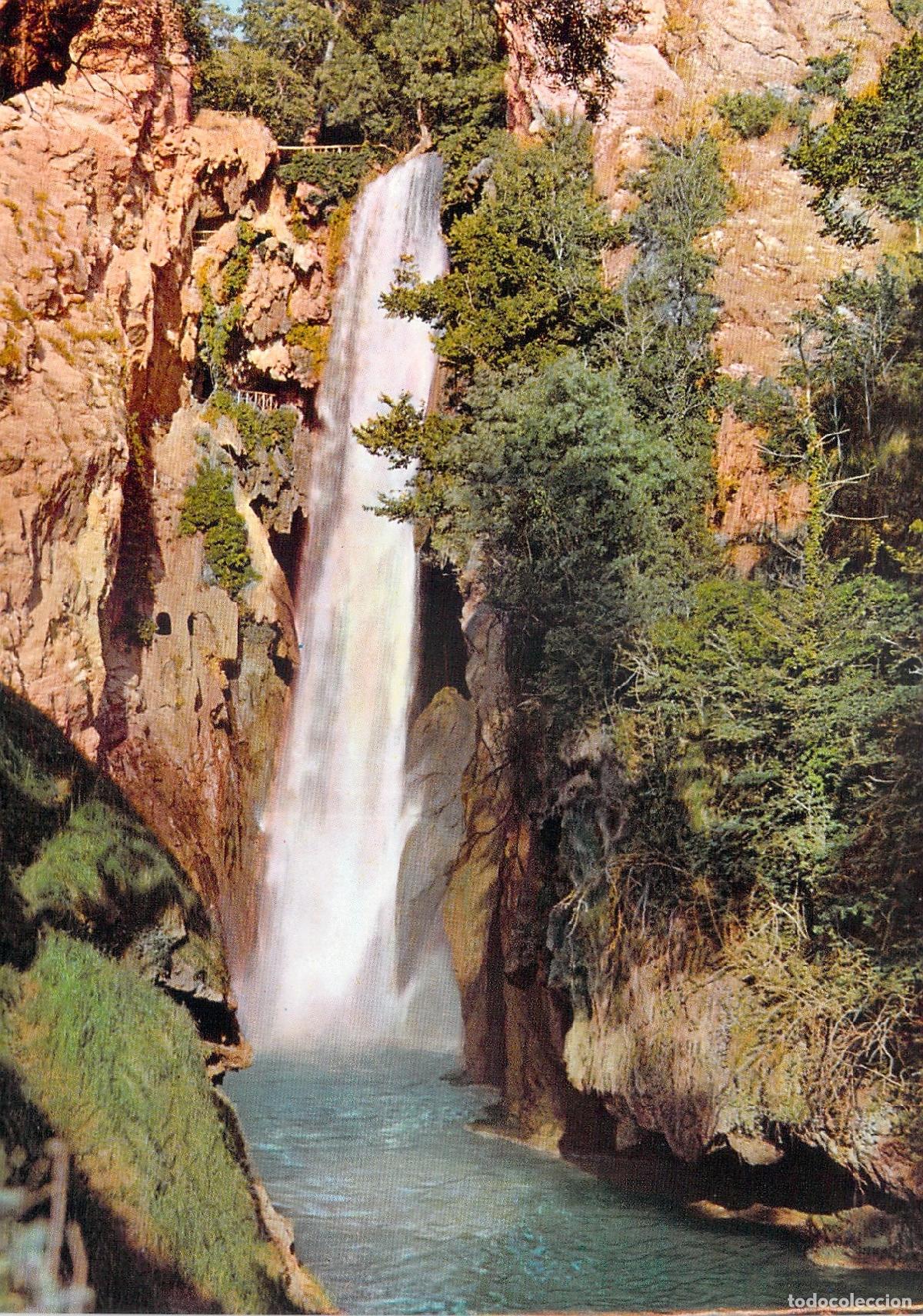 Postales: Postal Monasterio de Piedra Cascada La Cola del Caballo Zaragoza