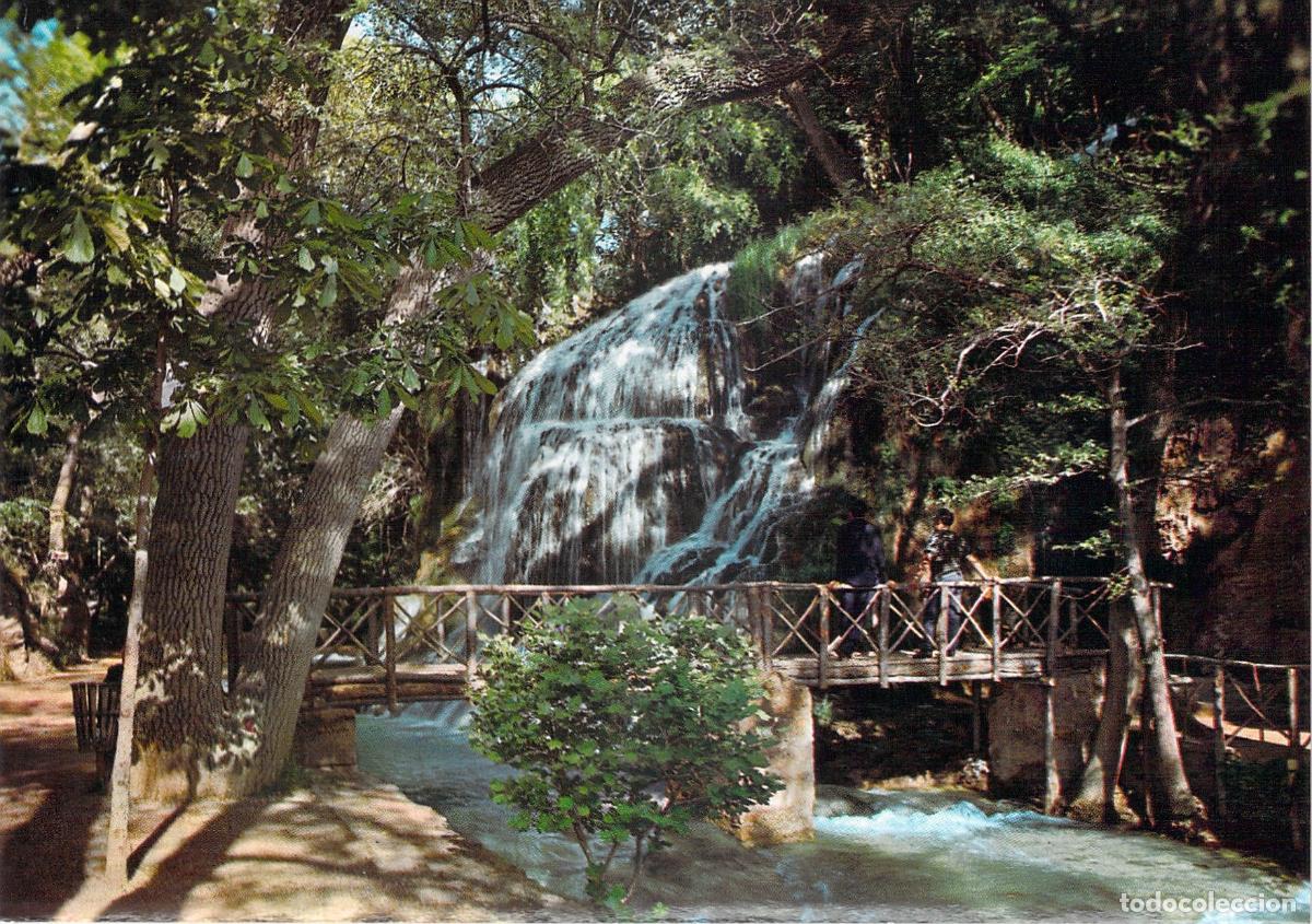 Postales: Postal Cascada de El Iris, Monasterio de Piedra, Zaragoza - Foto 1