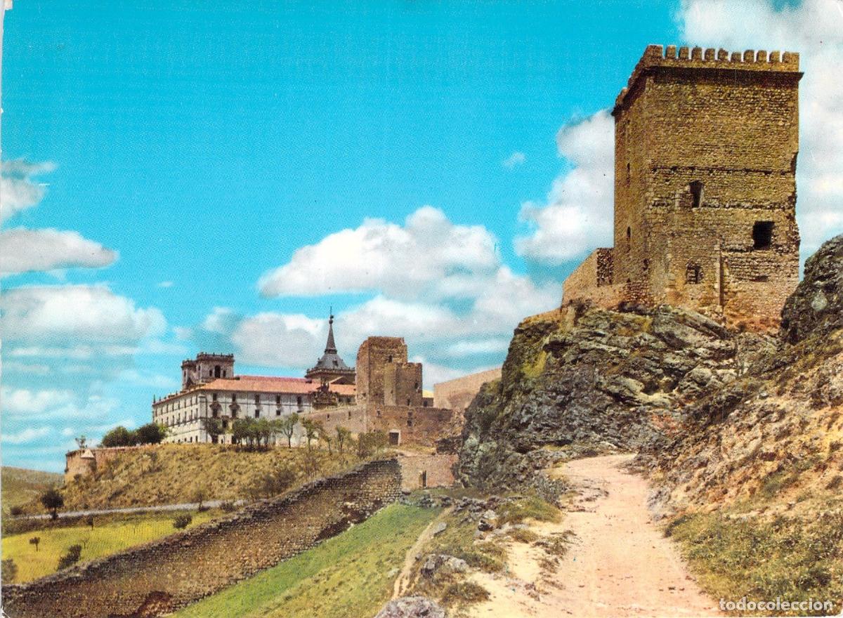 Postales: Postal del Castillo de Ucl&eacute;s en Cuenca, Serie Castillos de Espa&ntilde;a - Foto 1