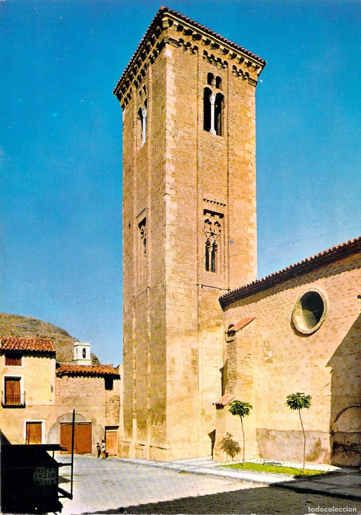 Postales: Postal de la Torre de Santo Domingo en Daroca, Zaragoza - Foto 1