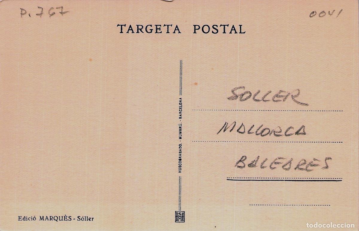 Postales: Tarjeta Postal de la Entrada al Puerto de S&oacute;ller, Mallorca - Foto 2