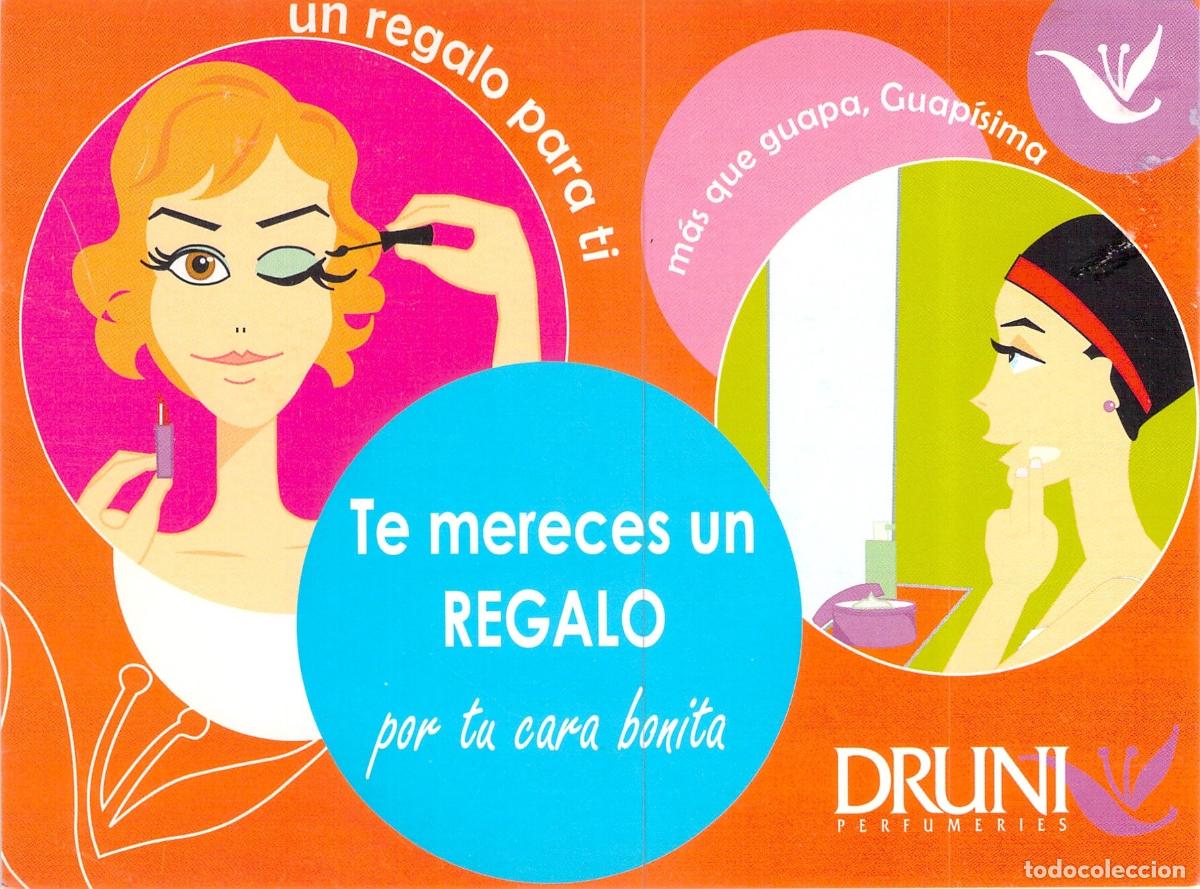 Postales: Postal Publicitaria Druni Perfumeries - Cup&oacute;n de Descuento