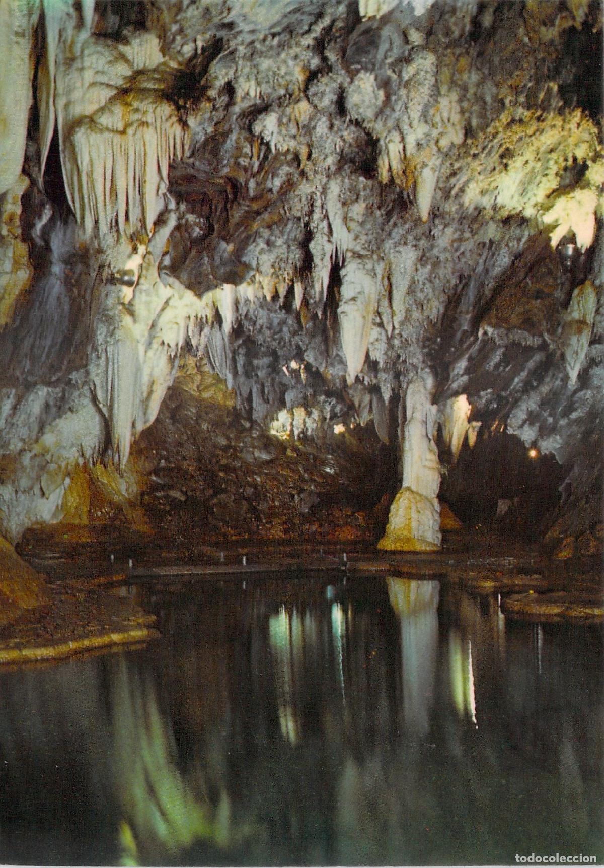Postales: Postal Gruta de las Maravillas, Lago de la Esmeralda en Aracena