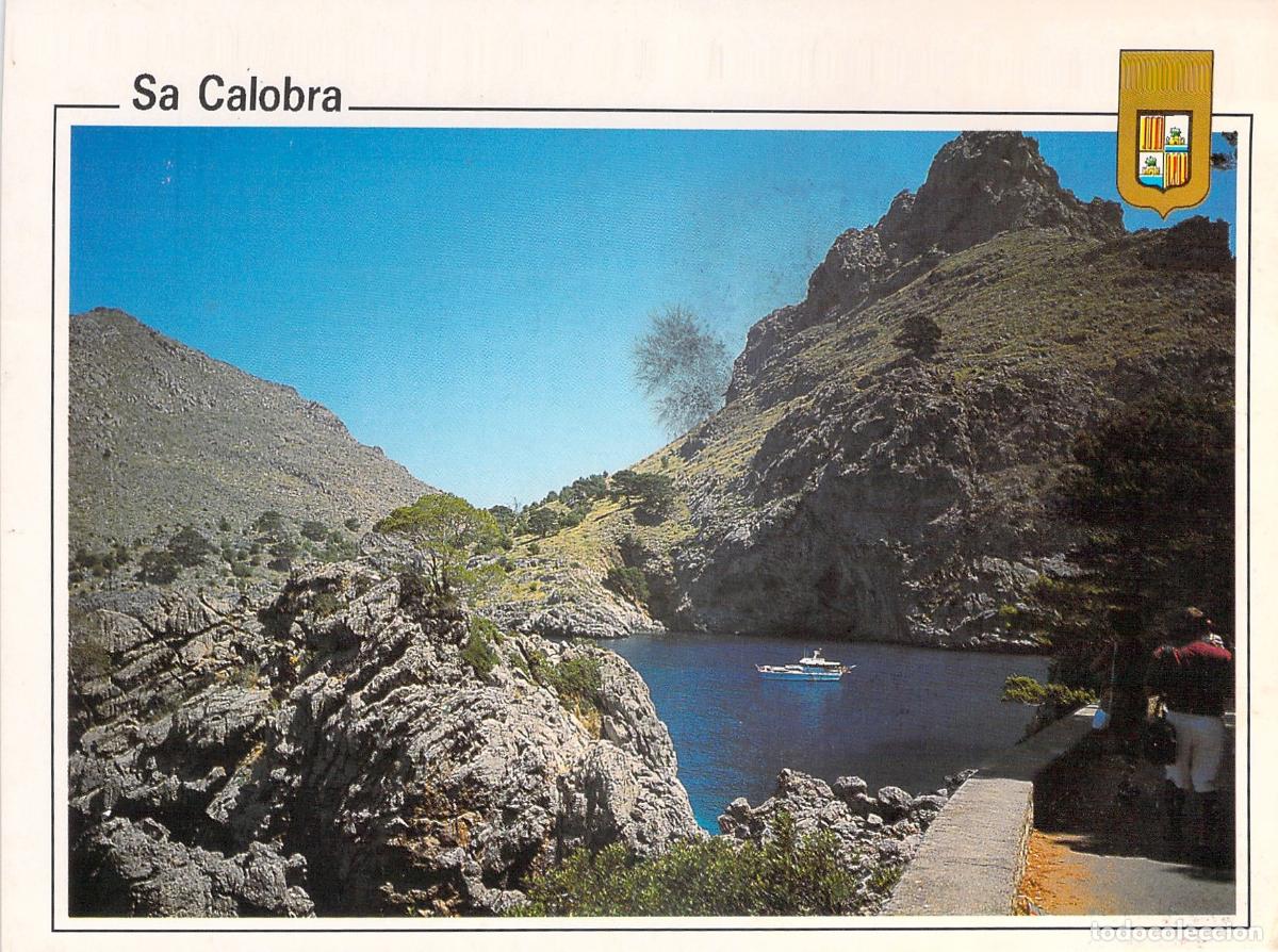 Postales: Postal de Sa Calobra Mallorca Islas Baleares Paisaje Costero