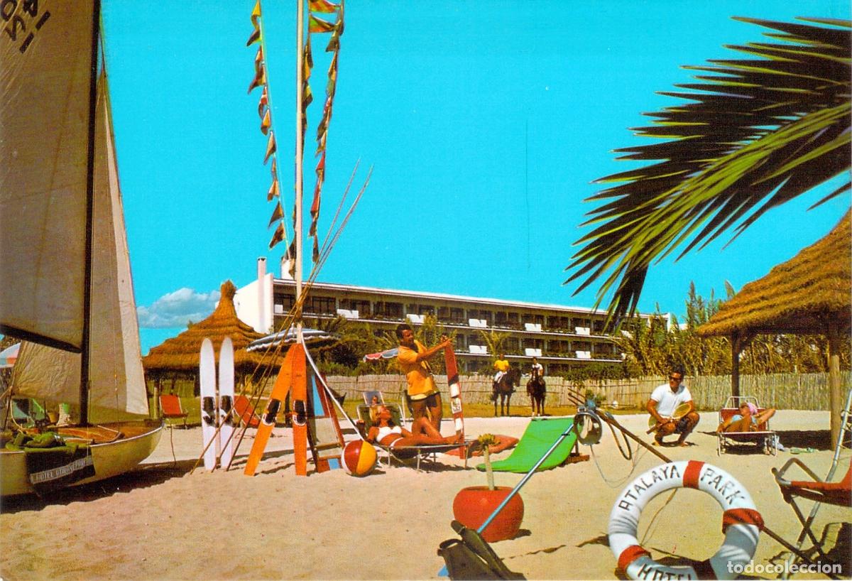 Postales: Postal de la Playa del Hotel Atalaya Park, Estepona-Marbella