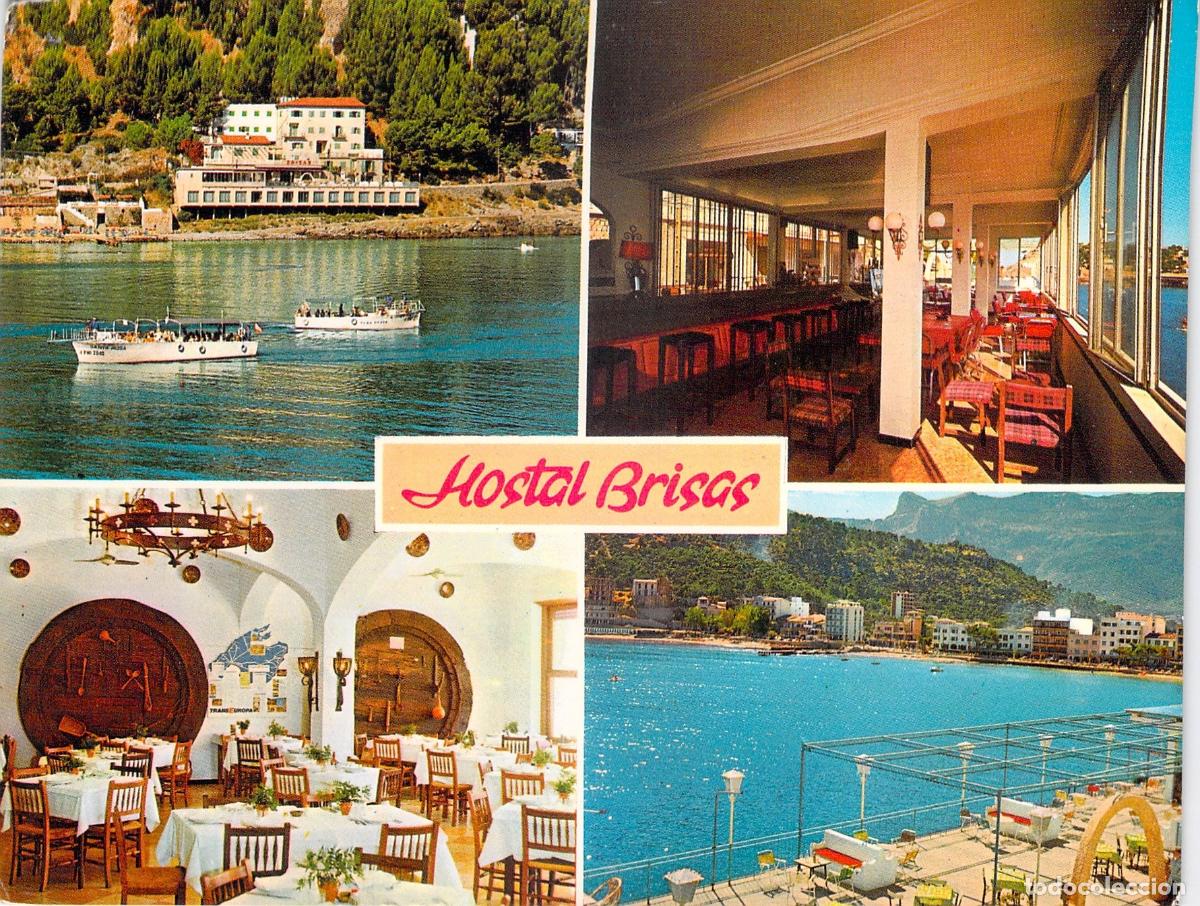 Postales: Postal Hostal Brisas en Puerto de S&oacute;ller, Mallorca