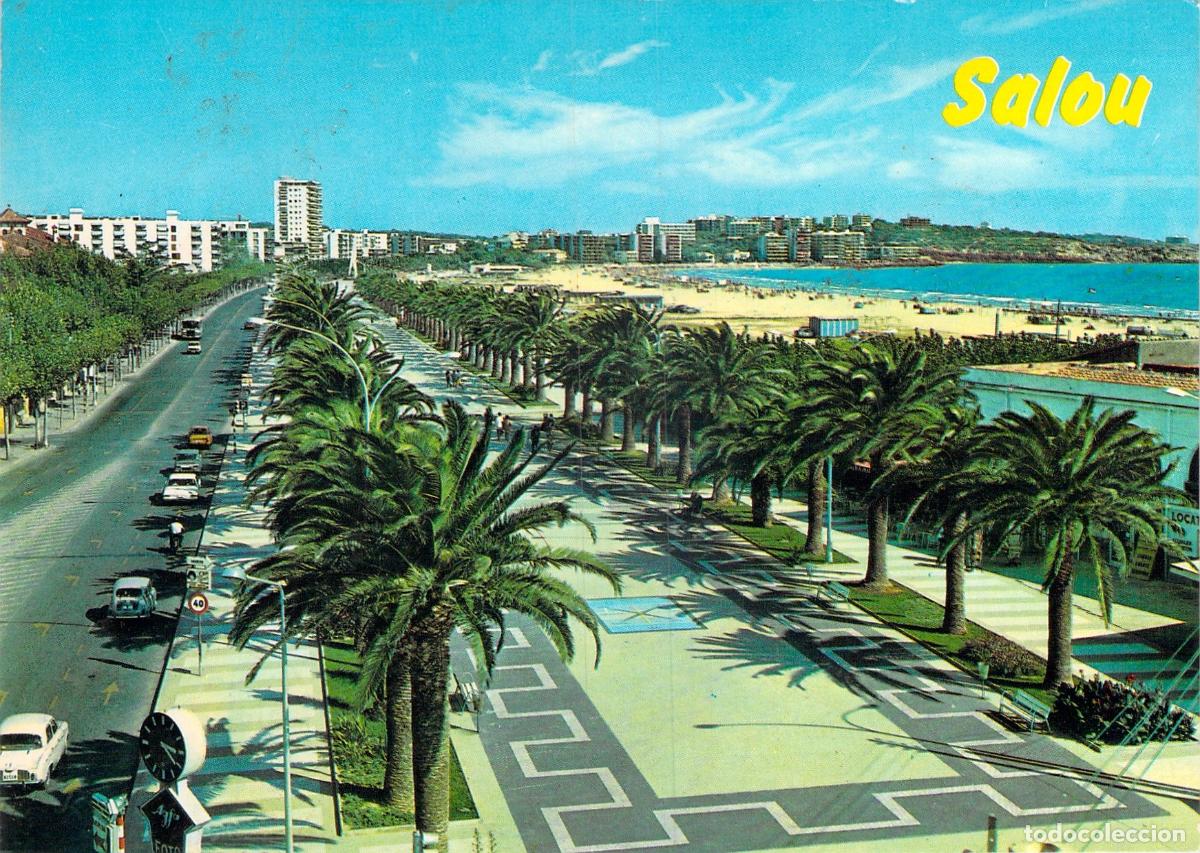 Postales: Postal Salou Paseo de Jaime I Costa Dorada Tarragona