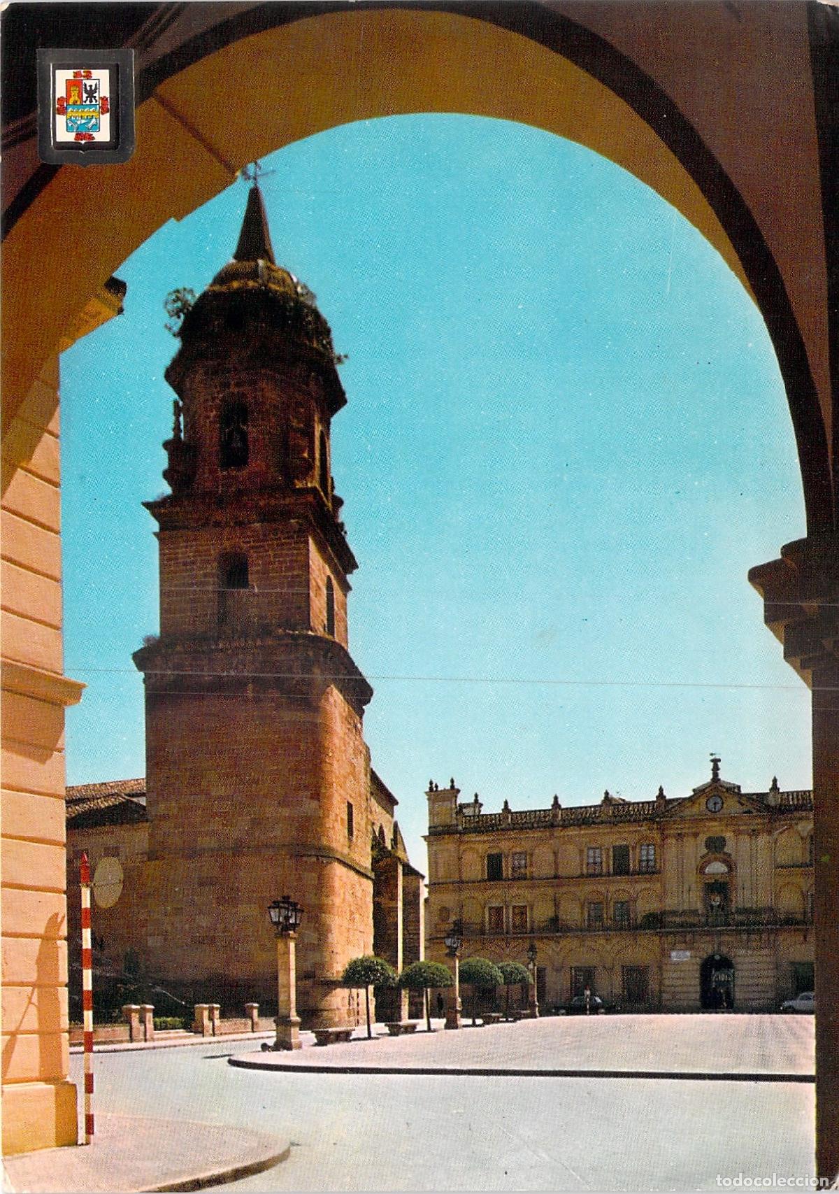 Postales: Postal de And&uacute;jar: Torre de San Miguel y Palacio Municipal