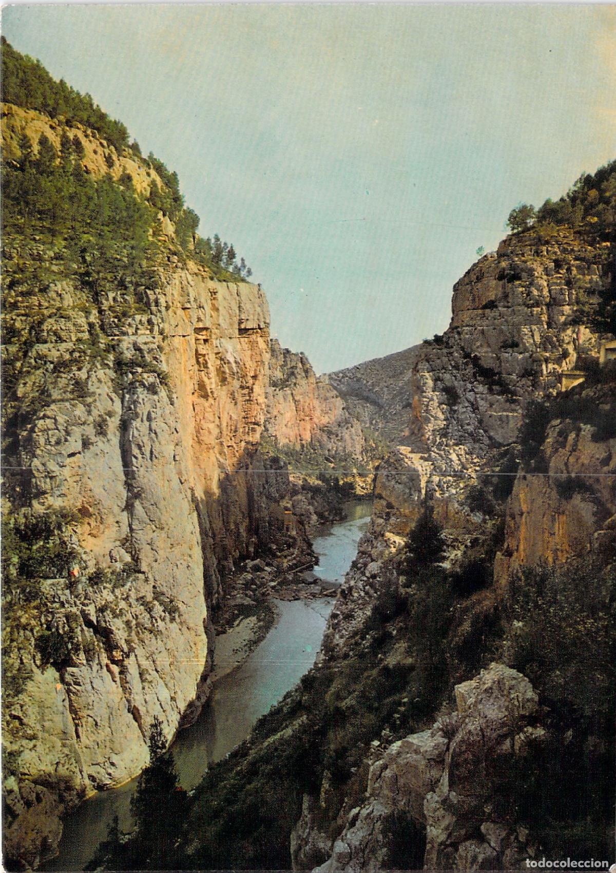 Postales: Postal de Montanejos, Castell&oacute;n - Los Estrechos del R&iacute;o Mijares