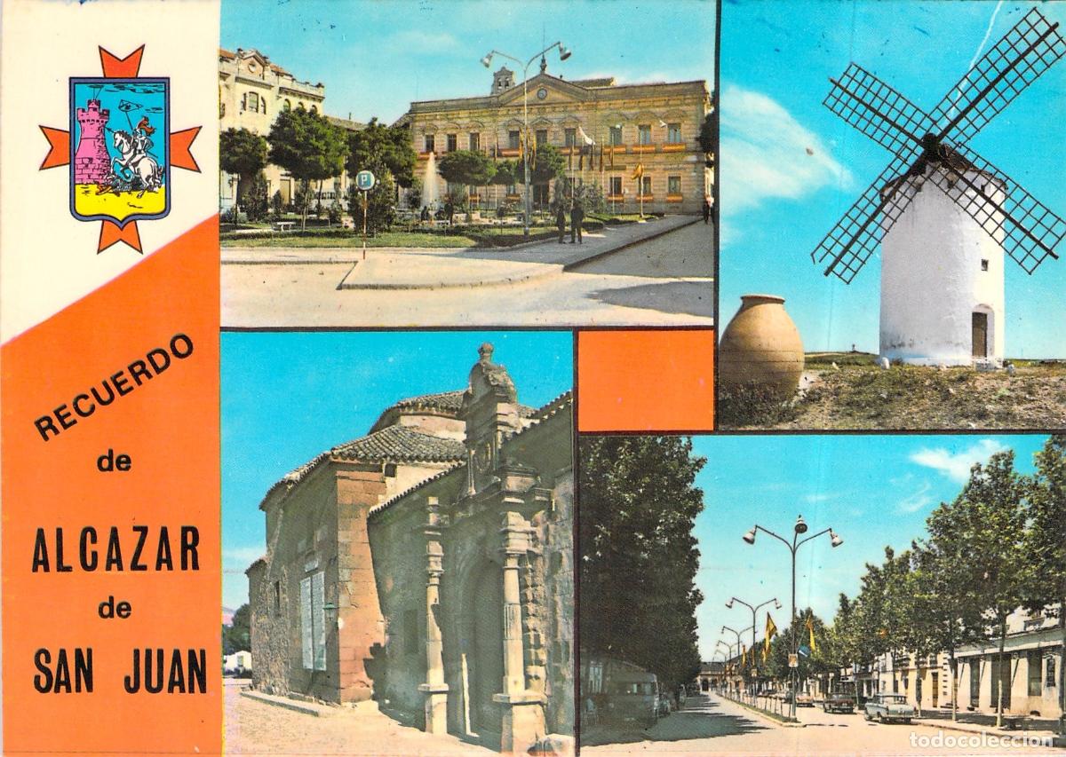 Postales: Postal de Alc&aacute;zar de San Juan, Ciudad Real - Coraz&oacute;n de La Mancha