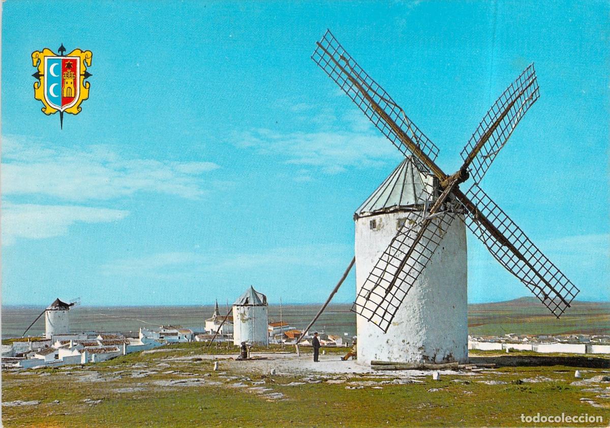 Postales: Postal Campo de Criptana Molinos Manchegos Ruta del Quijote