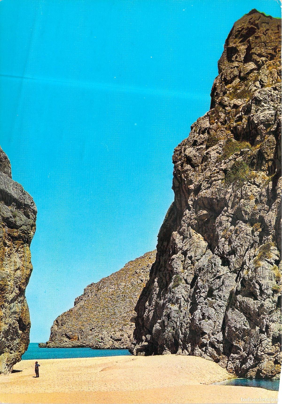 Postales: Postal de Mallorca Torrente de Pareis Sa Calobra Paisaje Costero