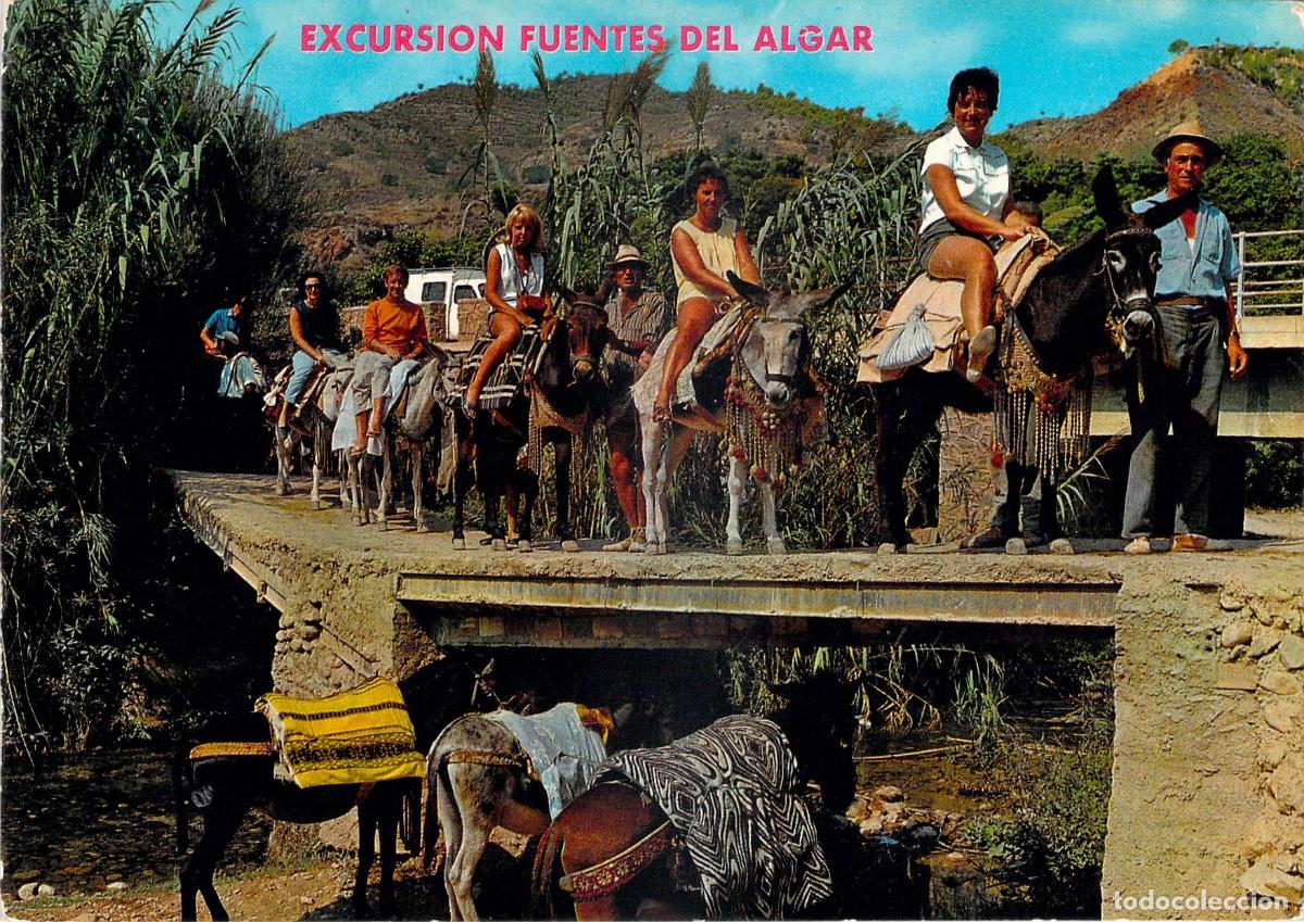 Postales: Postal Callosa de Ensarria Alicante Excursi&oacute;n Fuentes del Algar