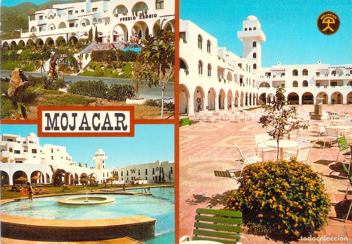Postales: Postal de Moj&aacute;car Almer&iacute;a, Complejo Pueblo Indalo