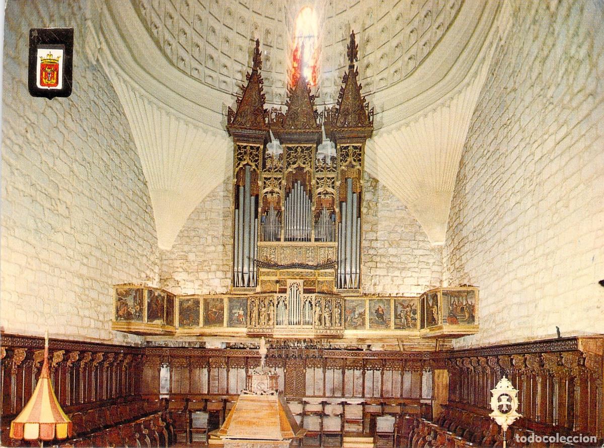 Postales: Postal Bas&iacute;lica de Santa Mar&iacute;a en Daroca &Oacute;rgano y Coro