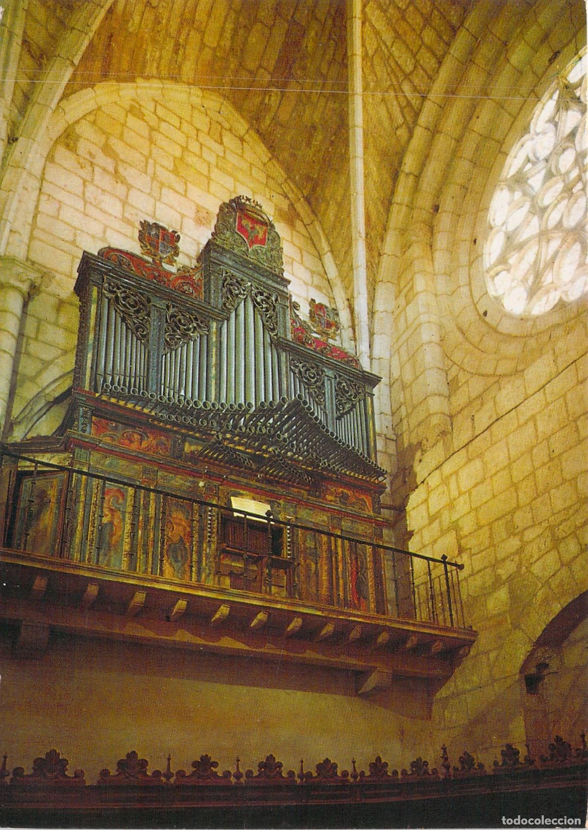 Postales: Postal Covarrubias Burgos &Oacute;rgano del Siglo XVII y Roset&oacute;n