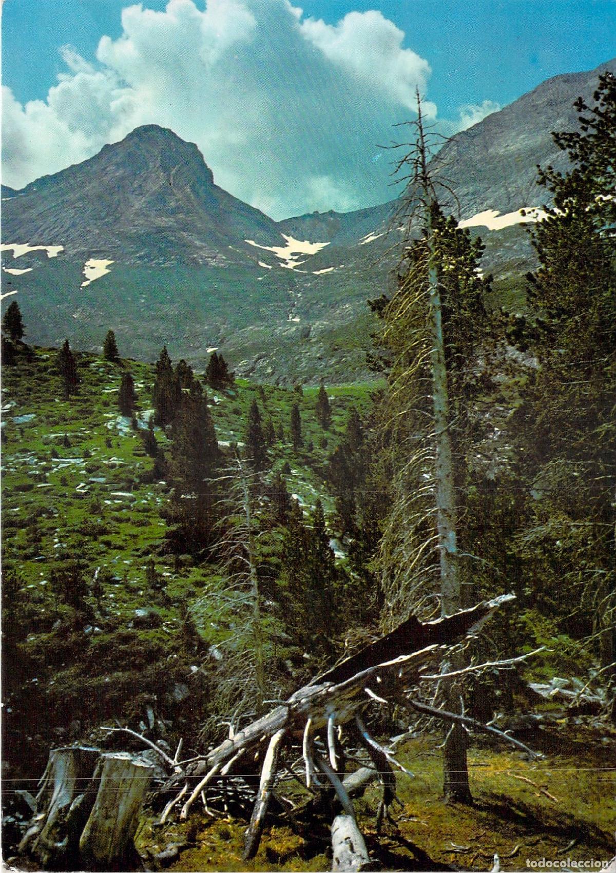 Postales: Postal de Benasque, Valle de Vallibierna, Pirineo Aragon&eacute;s