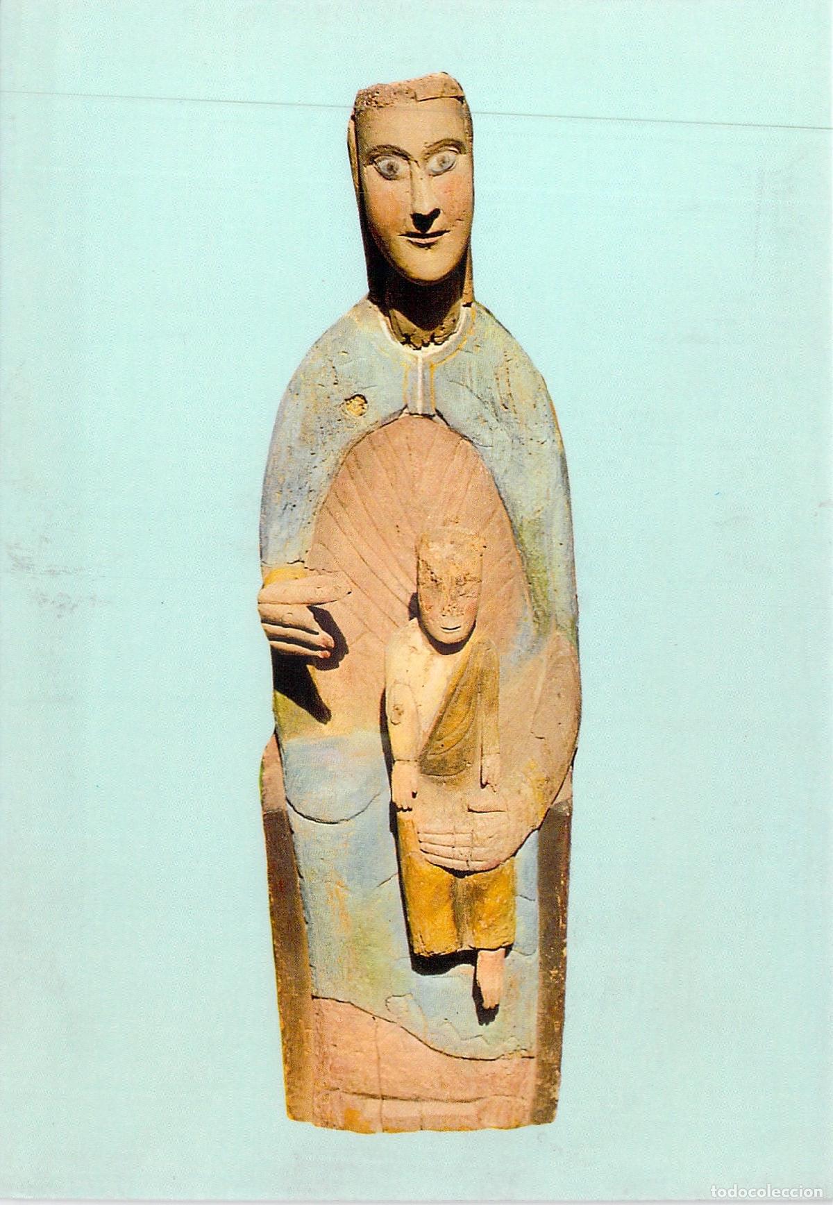 Postales: Postal Monasterio Cisterciense Ferreira de Pant&oacute;n Lugo Virgen