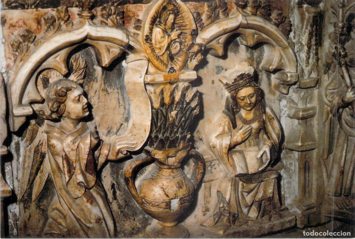 Postales: Postal Toro Zamora Sepulcro Reina Beatriz de Portugal G&oacute;tico