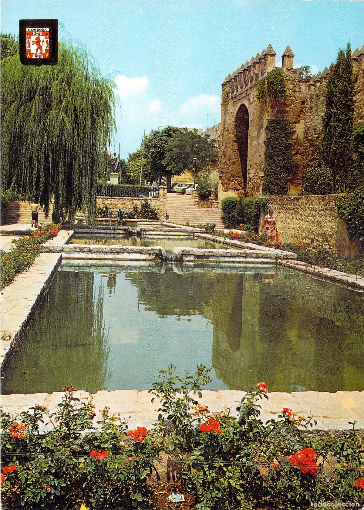 Postales: Postal de C&oacute;rdoba - Muralla y Jardines con Estanque