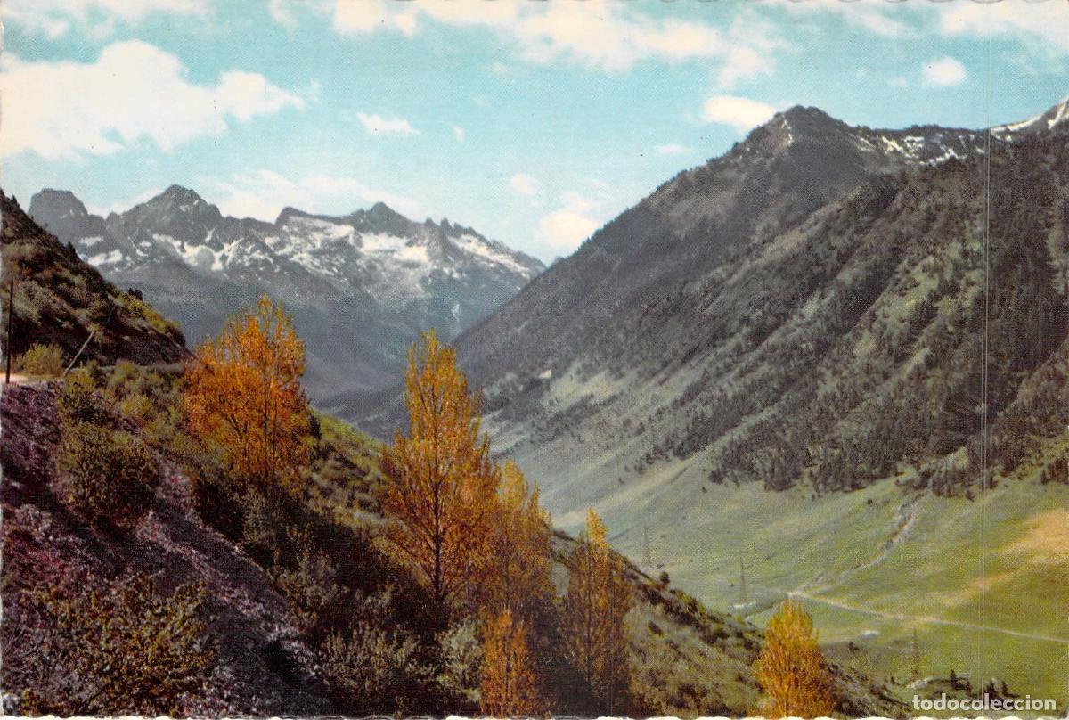 Postales: Postal Valle de Ar&aacute;n, Valle de Ruda, Pirineos de L&eacute;rida