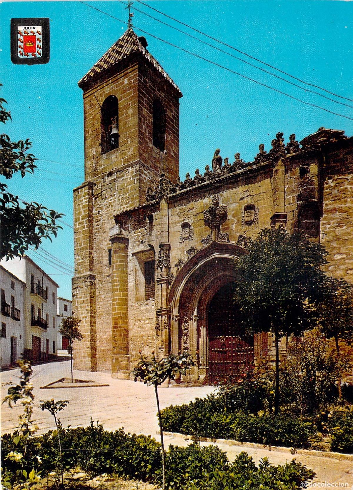 Postales: Postal de la Iglesia de San Nicol&aacute;s en &Uacute;beda, Ja&eacute;n - Fachada Mediod&iacute;a
