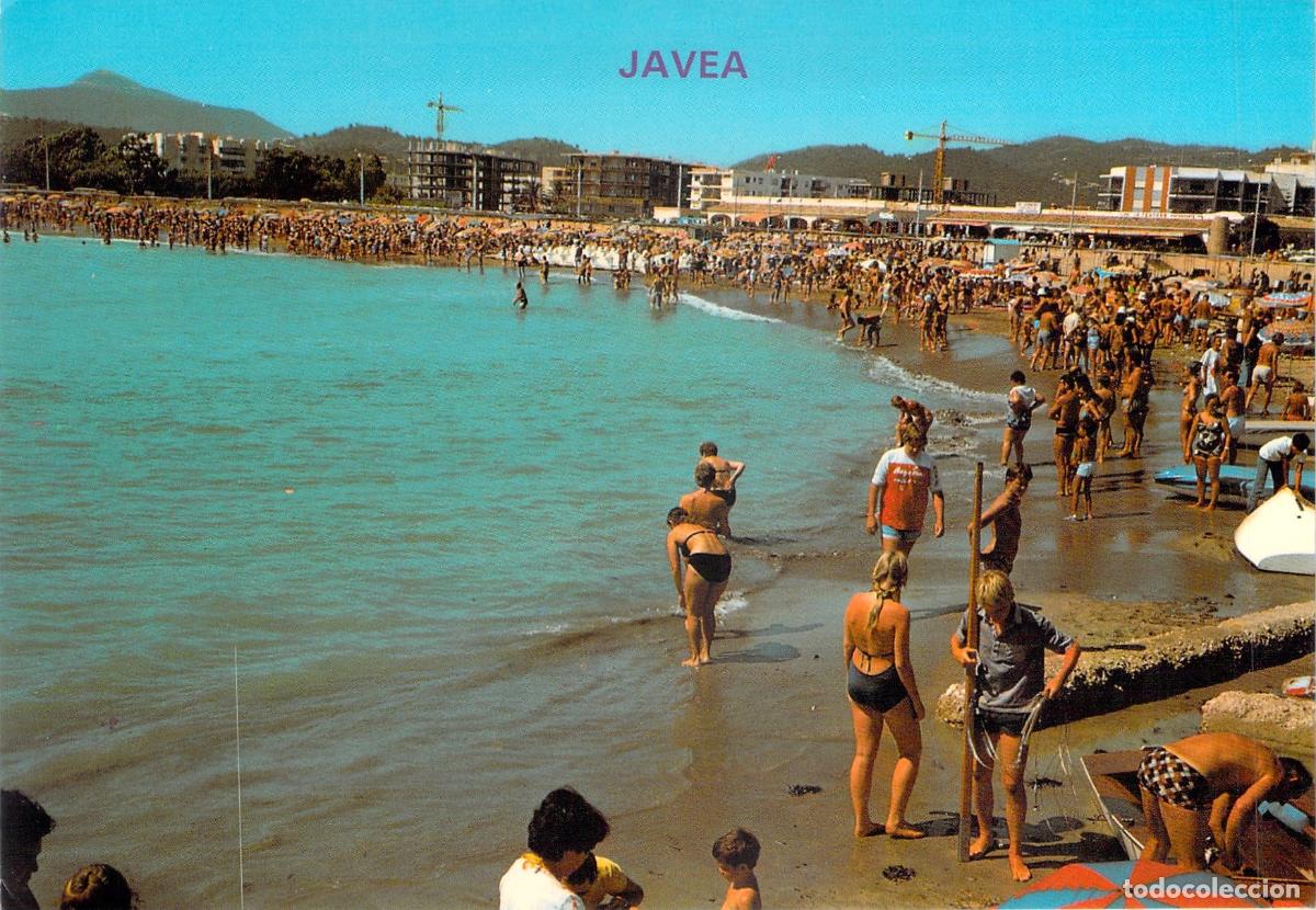 Postales: Postal de la Playa de Javea Alicante Espa&ntilde;a Costa Blanca