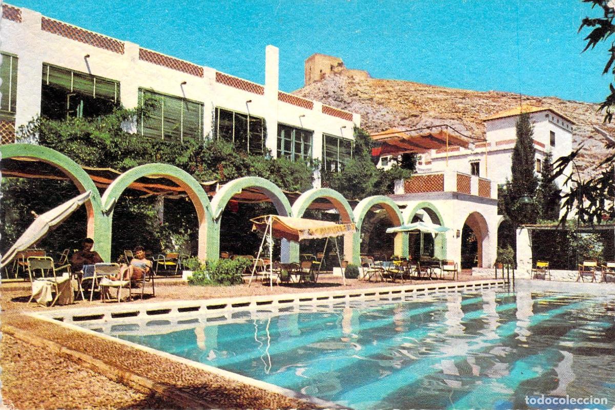 Postales: Postal Hotel Mes&oacute;n Castell en Castell de Ferro, Granada - Piscina