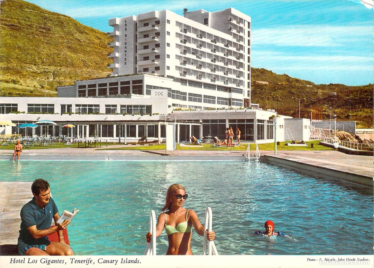 Postales: Postal del Hotel Los Gigantes en Tenerife, Islas Canarias