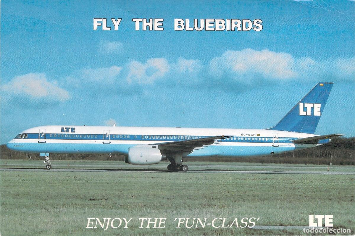 Postales: Postal de Avi&oacute;n Boeing B757-200 de LTE L&iacute;neas Tur&iacute;sticas Espa&ntilde;olas