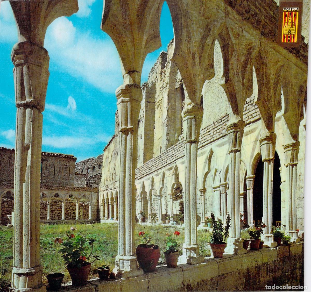 Postales: Postal del Claustro del Convento de San Francisco en Morella, Castell&oacute;n