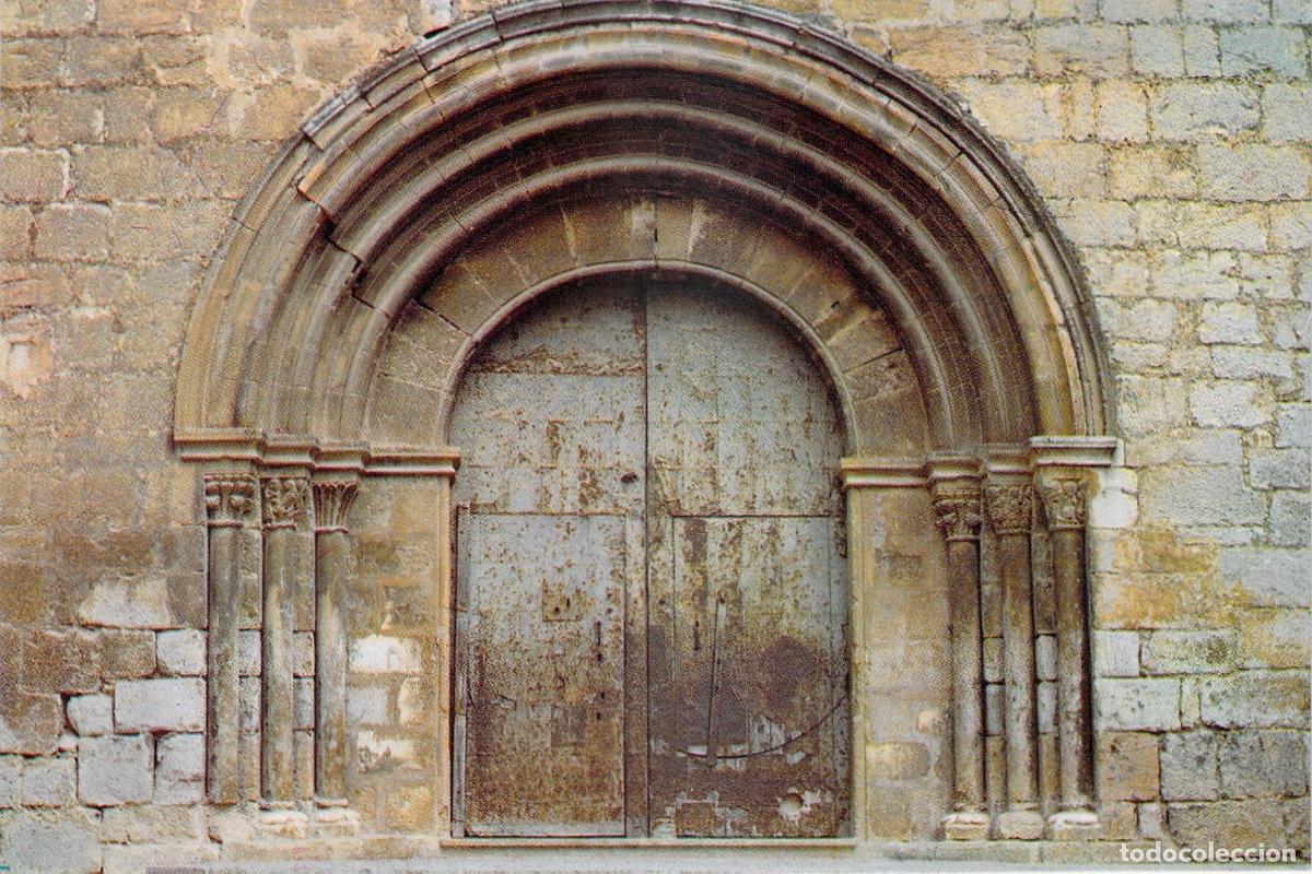 Postales: Postal Puerta Rom&aacute;nica Iglesia Arciprestal San Mateo Castell&oacute;n