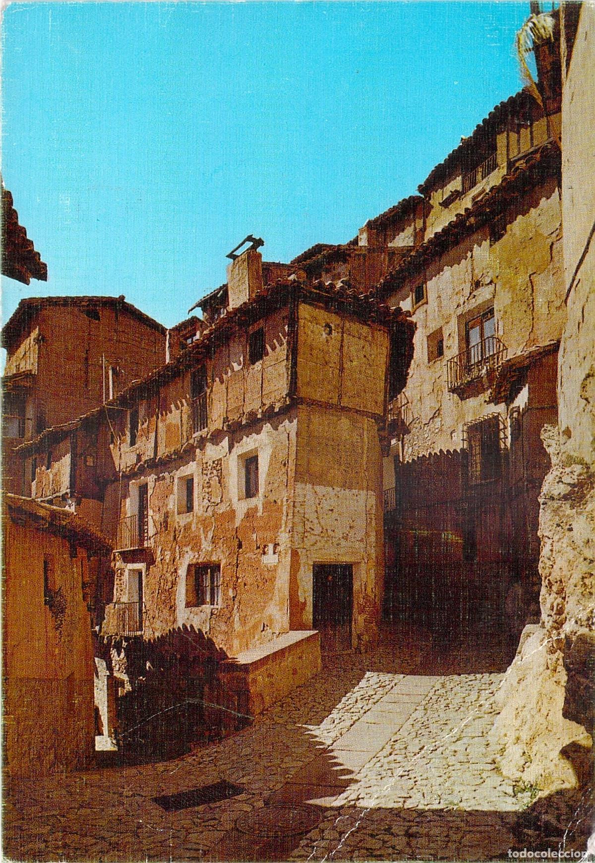 Postales: Postal de Albarrac&iacute;n, Calle Azagra y Escalerillas, Teruel