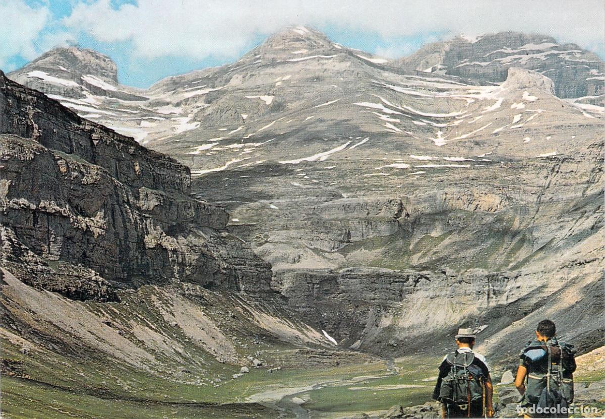 Postales: Postal de Ordesa, Pirineo Aragon&eacute;s: Las Tres Sorores y Circo de Soaso