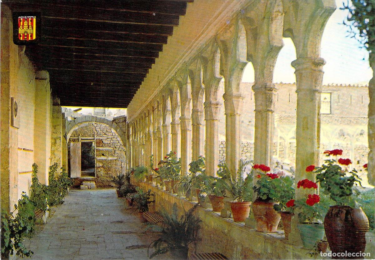 Postales: Postal de Morella Castell&oacute;n Claustro del Convento de San Francisco