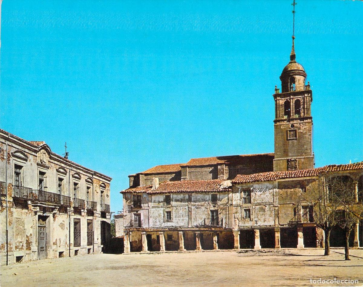 Postales: Postal Plaza Mayor y Palacio del Duque de Medinaceli, Soria