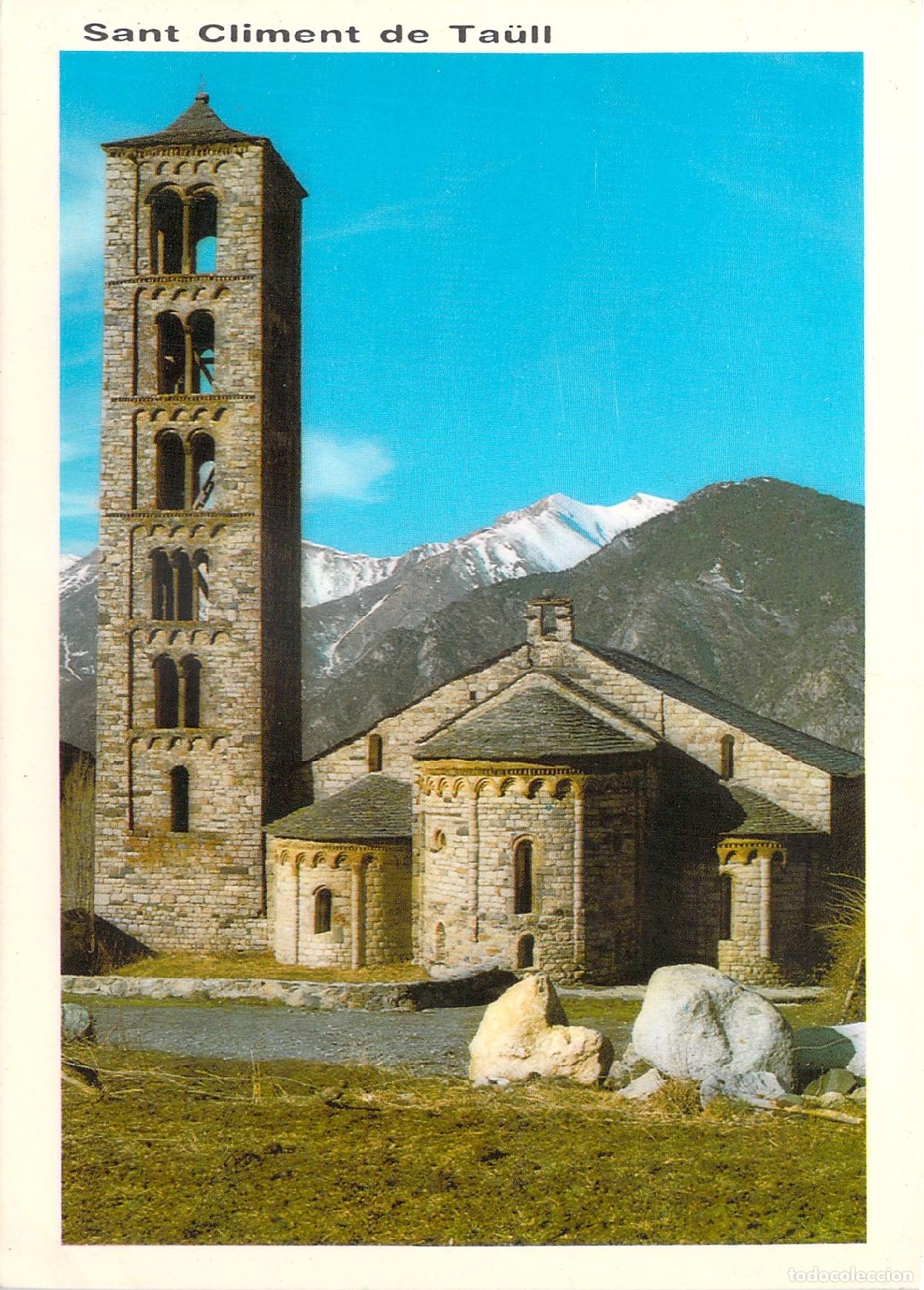 Postales: Postal Iglesia Rom&aacute;nica de Sant Climent de Ta&uuml;ll, Pirineo Catal&aacute;n