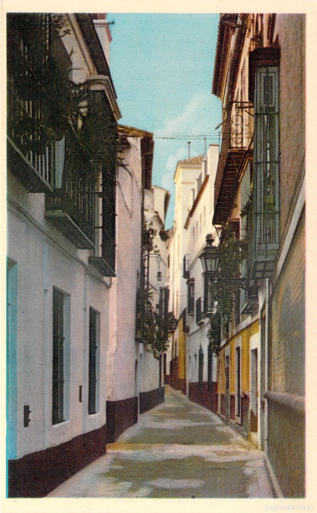 Postales: Postal de la Calle de la Pimienta en Sevilla, Espa&ntilde;a