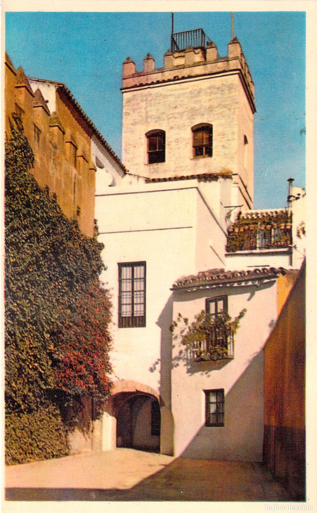 Postales: Postal de Sevilla: Arco y Torre&oacute;n de la Juder&iacute;a