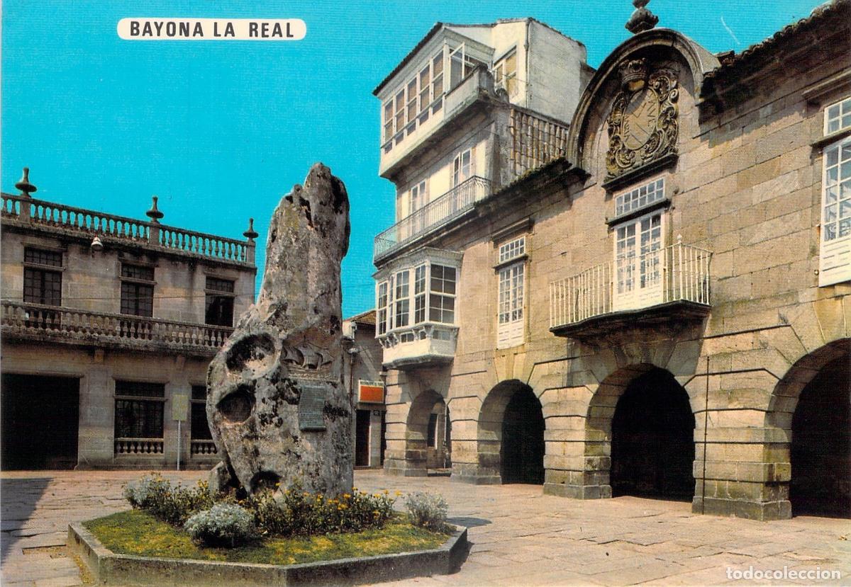 Postales: Postal Monolito llegada de la Carabela La Pinta en Bayona La Real