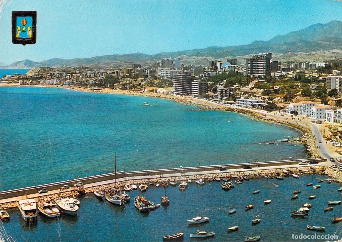 Cartes Postales: Postal de Villajoyosa Alicante Vista A&eacute;rea del Puerto