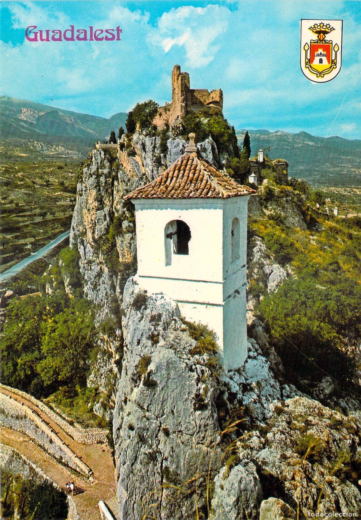 Postales: Postal de la Vista Pintoresca del Castell de Guadalest, Alicante