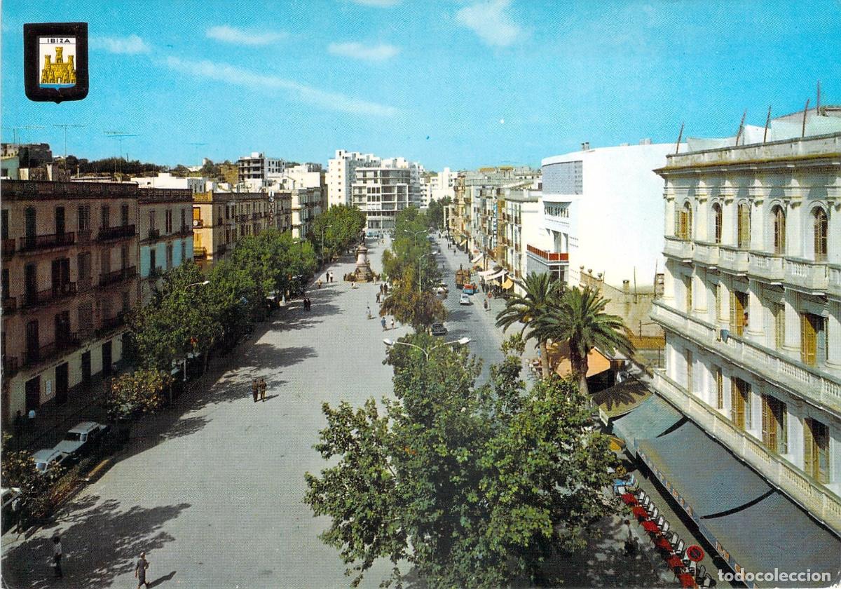 Postales: Postal Ibiza Paseo Vara de Rey Isla Blanca Islas Baleares