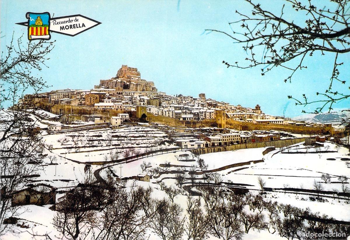 Postcards: Postal de Morella, Castell&oacute;n - Vista General Nevada