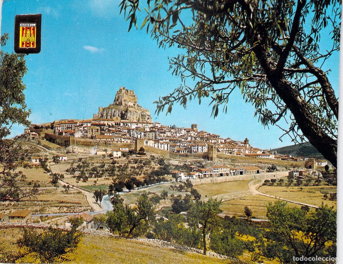 Postcards: Postal de Morella, Vista General y Castillo, Castell&oacute;n