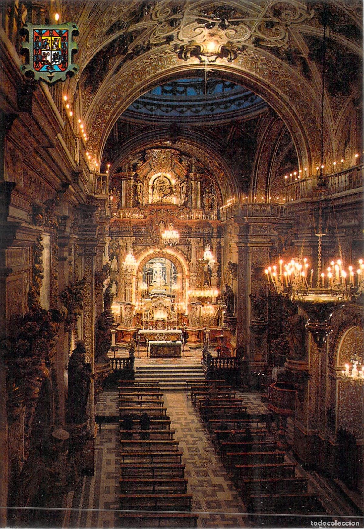 Postales: Postal del Templo de la Virgen de las Angustias en Granada - Foto 1