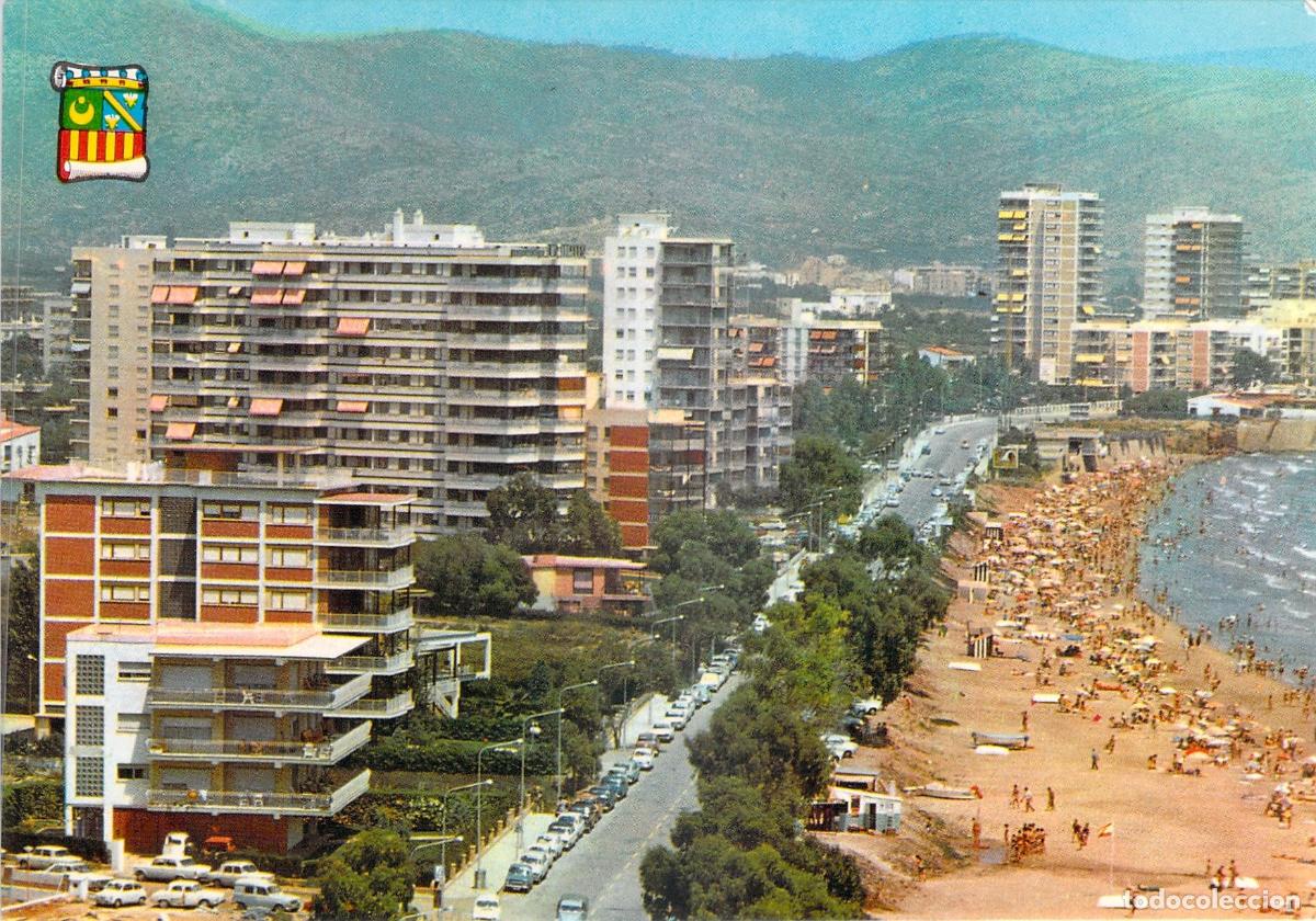 Postales: Postal de las Playas de Benicasim, Costa de Azahar, Castell&oacute;n