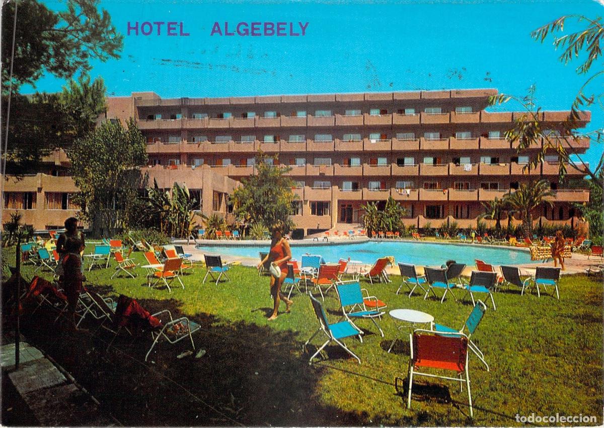 Postales: Postal Hotel Algebely Bah&iacute;a de Alcudia Mallorca Piscina