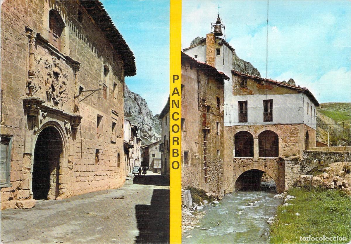 Postales: Postal Pancorbo Burgos Puerta Siglo XVII y Ayuntamiento R&iacute;o Orongillo