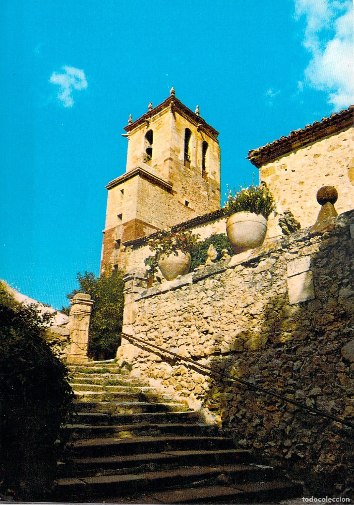 Postales: Postal Iglesia de Alustante en Guadalajara